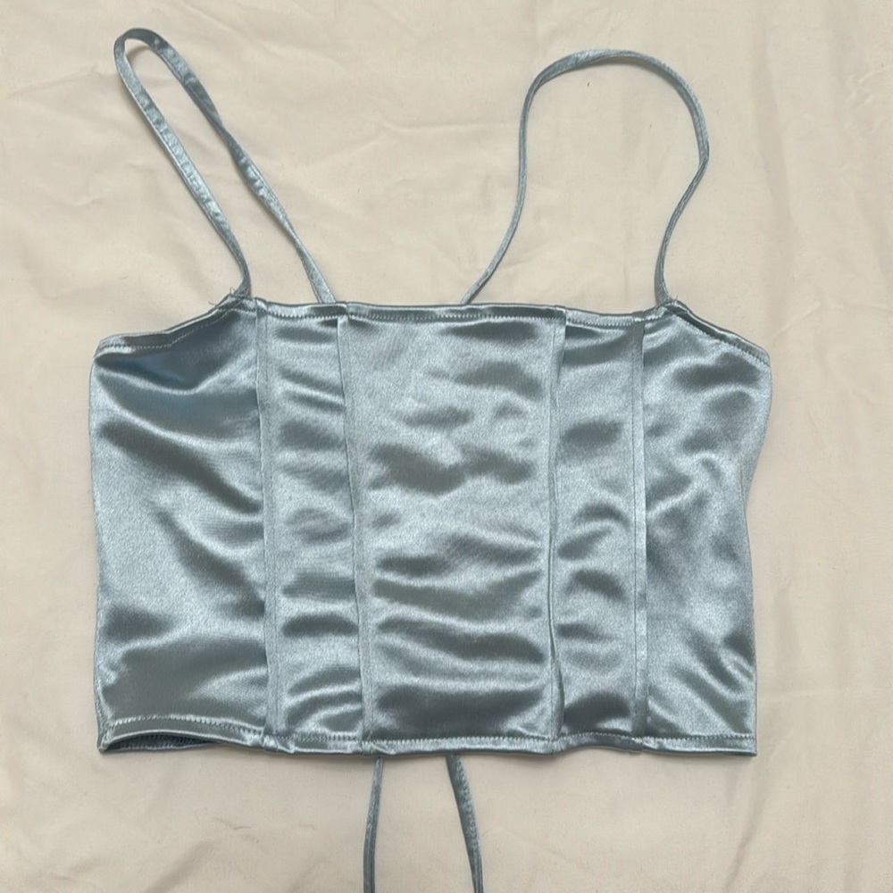 H&M Satin Divided Tank